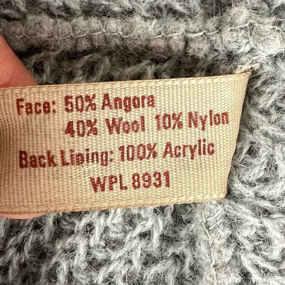 Vintage 70’s Aris Angora Wool Blend Beret Hat Mauve Made in USA - Picture 6 of 7